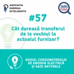 InfoCons protecția consumatorilor  de gaze naturale : Cât durează transferul de la vechiul la actualul furnizor de gaze ?