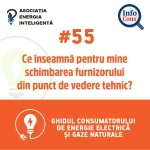 InfoCons protecția consumatorului de gaze naturale : Ce înseamnă pentru mine schimbarea furnizorului  din punct de vedere tehnic ?