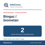 InfoCons – 2 licențe de furnizare a biogazului și biometanului – gazul verde din rețea