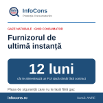 InfoCons – Furnizorul de ultimă instanță (FUI) – ce se întâmplă dacă rămâi fără furnizor de gaze